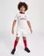 Conjunto Infantil Adidas Manchester United III 2023/24 - Branco