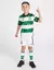 Conjunto Infantil Adidas Celtic I 2023/24 - Verde e Branco