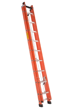 Escada Extensiva - 4,80 x 8,40m - 16 x 28 Degraus - Escada de Fibra de Vidro Extensiva/Telescópia