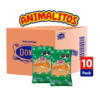 Animalitos 150g - Caja con 10 bolsas de 150g - Galletas Dondé