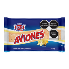 Aviones 160g - Caja con 12 paquetes de 160g - Galletas Dondé - comprar en línea