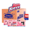 Fresa Nieve 220g - Caja con 10 paquetes de 220g - Galletas Dondé