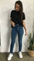 Calça Jeans Feminina Skinny Cintura Média Hering - Azul