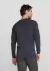 Blusão Básico Masculino Em Tricô E Gola V - Cinza - comprar online