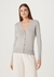 Cardigan Básico Feminino Em Tricô Com Decote V Hering - comprar online