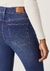 Calça Jeans Feminina Skinny Cintura Média Hering - Azul - loja online