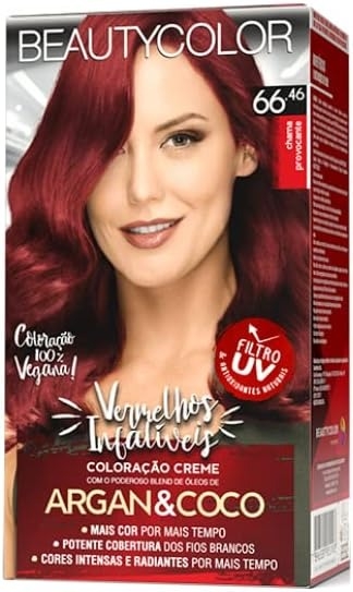 Coloração Creme BeautyColor 66.46 Vermelhos Infalíveis - Chama Provocante