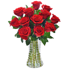 Rosas Vermelhas no Vaso