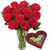 Rosas Colombianas e Coração Te Amo
