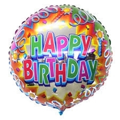 Balão Happy Birthday
