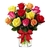 Aquário 12 Luxuosas Rosas Coloridas