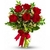 Vase 6 Red Colombians Roses