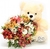 Carisma Bear and Alstroemerias