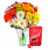 Flores Campestres em Vaso e Box Lindt Lindor