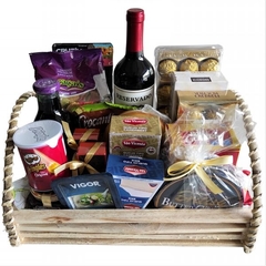 Wine, Cheese, Pasta, and More Basket
