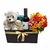 Petirrojo Wine, Teddy Bear, and Flower Bouquet