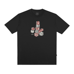 Camiseta Cube Letters Plano C Preto