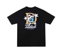 Camisa Stolen Vinyl T-Shirt in Black Disturb