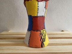 Imagem do Escultura Boneca De Barro Nordestina Mestre Luiz Galdino