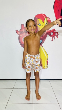 Pijama Infantil Masculino Samba Canção - Chopp Mostarda (557) na internet