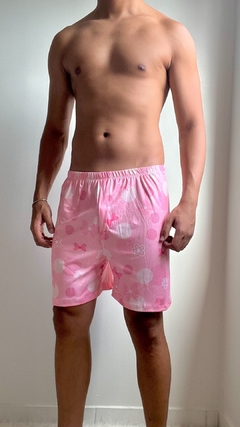 Pijama Masculino Samba Canção - Minnie Bolinha Rosa (65) - comprar online