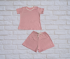 Baby Doll Manga Color Infantil - Liso Rosa Seco (589)