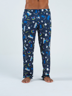 Pijama Masculino Longo de Inverno - Stitch Nop (558) - comprar online