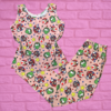 Pijama Longo Regata Full - Super Mario Word Off (389)