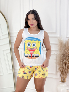 Baby Doll De Regata - Turma Do Bob Esponja (433) na internet