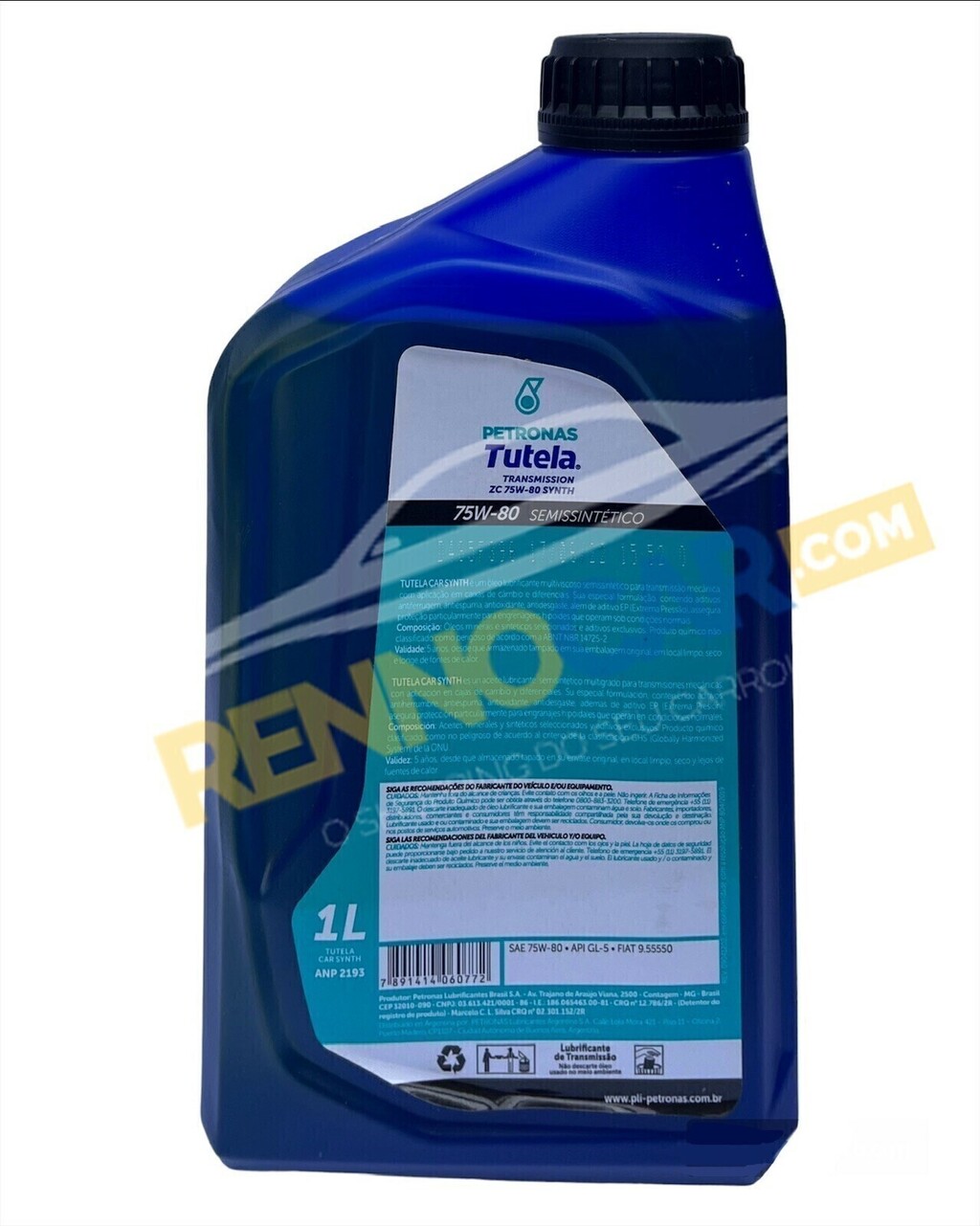 Oleo de Transmissão-câmbio Petronas Tutela ZC 75w-80 Synth Oleo de Transmissão-câmbio Petronas Tutela ZC 75w-80 Synth
