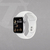 Apple Watch SE 44mm Silver Aluminum Case White Sport Band M/L MNTJ3LL/A