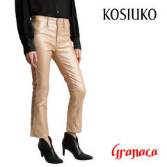 Pantalon Kosiuko Lucky Metallic Gold - GRANACA