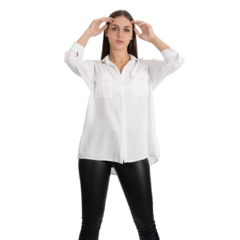 Camisa Victoria Ates Mykonos Blanca - comprar online