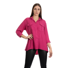 Camisa Victoria Ates Mykonos Magenta en internet