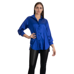 Camisa Victoria Ates Zante Azul - comprar online