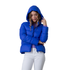 Campera Mujer Ojo Rojo Chamberi Azul