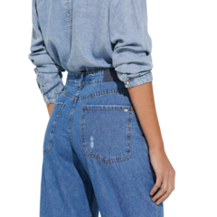 Pantalon Tucci Wide Leg Blue Summer GRANACA