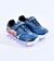 ZAPATILLA CARS FUEGO AZUL CON LUZ AL PISAR (T.26-32) - Footy Arg