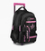 MOCHILA CARRO 18″ BIG KIDS STAR NEGRO/ ROSA - comprar online