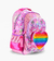 MOCHILA ESPALDA 18 POP IT HEART ROSA CON LUZ LED - comprar online