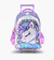 CARRO 18″ SHINY UNICORN LILA LENTEJUELAS CON LUZ LED