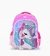 MOCHILA ESPALDA 18″ SUMMER UNICORNIO TRENZA FUCSIA CON LUZ LED