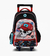 MOCHILA CARRO 18″ SKULL ROJO CON LUZ LED