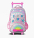 MOCHILA CARRO 18″ RAINBOW POP IT ROSA CON LUZ LED