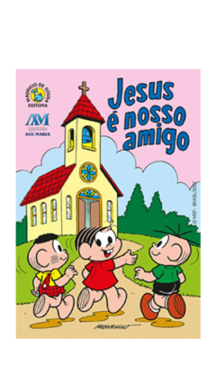 Bíblia Infantil - Jesus é nosso amigo - Editora Ave Maria Padre Reus.