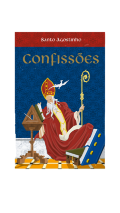 Livro Confissões Santo Agostinho - Padre Reus