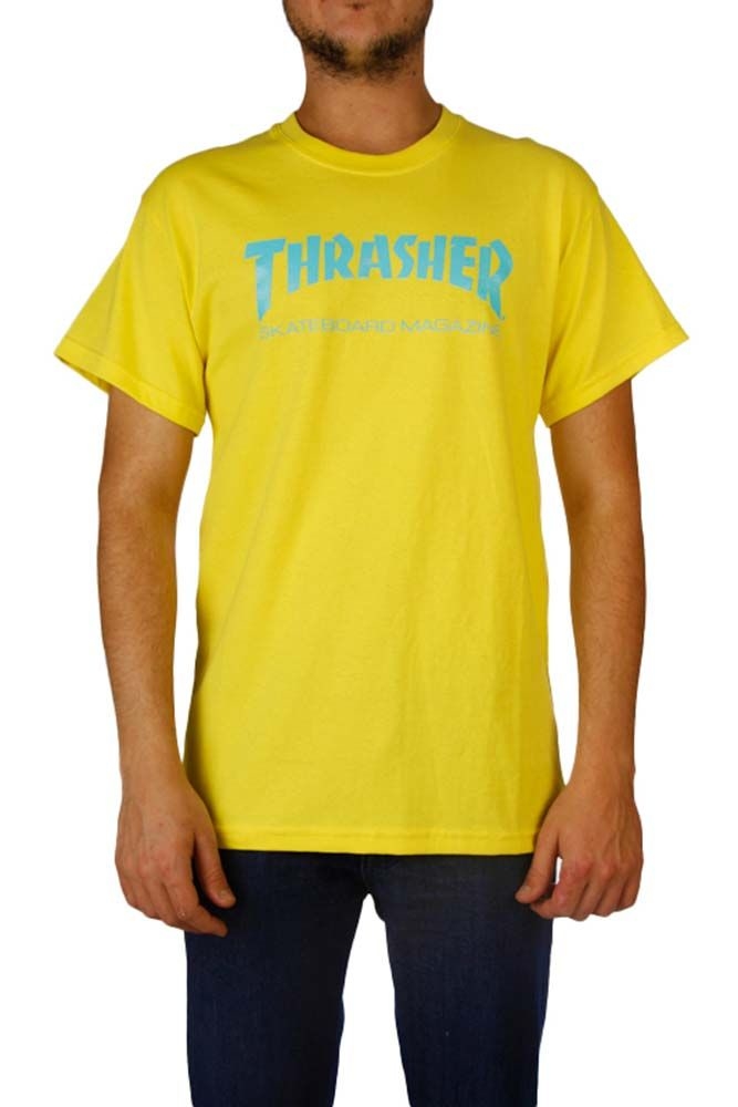 Camiseta thrasher online amarilla