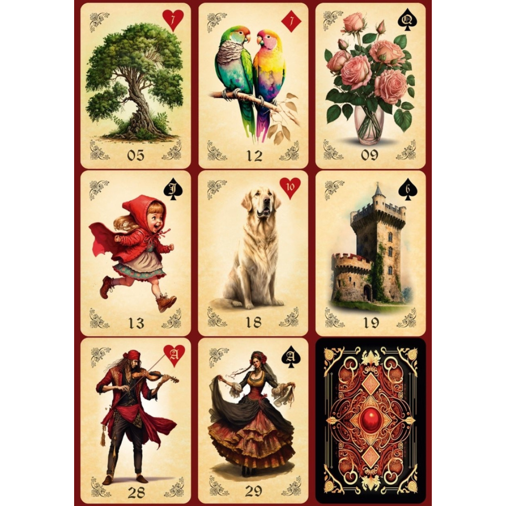 Curso Online de Baralho Cigano - O Mistério de Lenormand