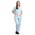 Scrub Básico Feminino - Azul Bebê - comprar online