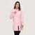 Jaleco Gola Padre com Zíper Vislon Feminino - Rosa Bebê - comprar online